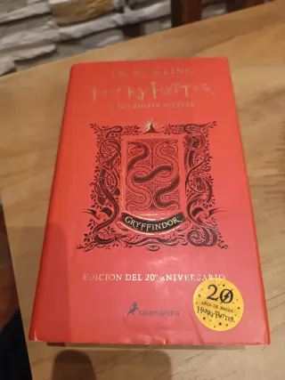 2 Libros Harry Potter 20 aniversario.
