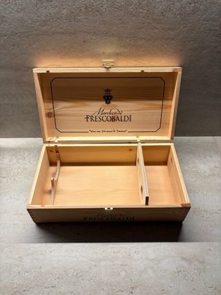 Cassa Legno Marchesi de' Frescobaldi Vuota