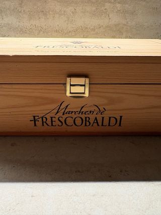 Cassa Legno Marchesi de' Frescobaldi Vuota