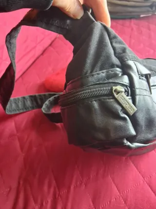 Borsa a spalla Sisley elegante nera