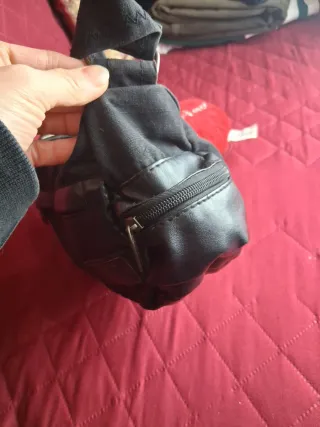 Borsa a spalla Sisley elegante nera