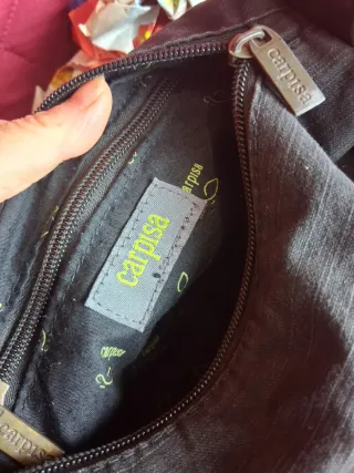 Borsa a spalla Sisley elegante nera