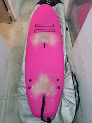 Tabla surf Indio Easy Rider 7.0 + funda+ chillas +