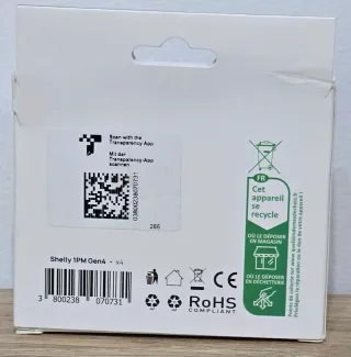 4 Módulos inteligentes Shelly 1PM Gen4