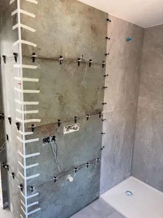 colocación de baldosas