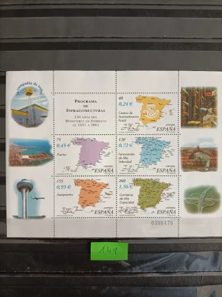 Sellos Programa Infraestructuras España /149
