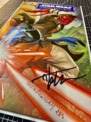 Star Wars High Republic #1 Tyler Kirkham Firma COA