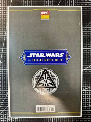 Star Wars High Republic #1 Tyler Kirkham Firma COA