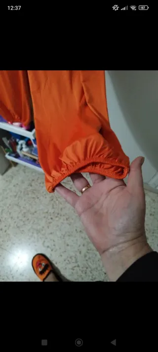 Mono Oversize Naranja Talla Única
