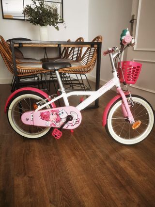 Bicicleta Infantil Btwin 16'' Rosa