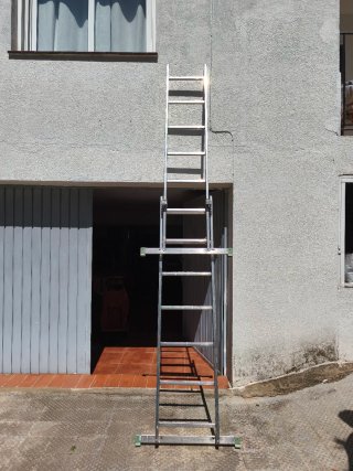 Escalera de aluminio