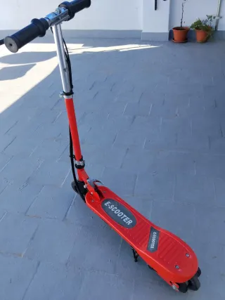 Patín Eléctrico E-Scooter Rojo Infantil