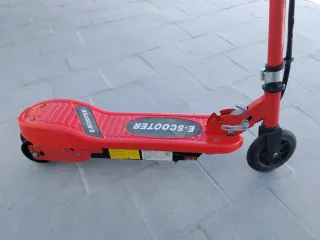 Patín Eléctrico E-Scooter Rojo Infantil