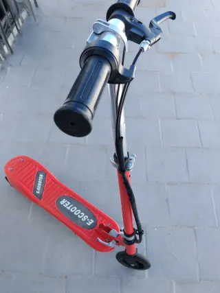 Patín Eléctrico E-Scooter Rojo Infantil