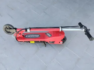 Patín Eléctrico E-Scooter Rojo Infantil