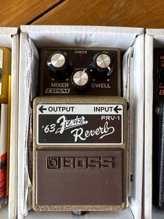 Boss Legend Series Pedais FDR-1, FRV-1, FBM-1