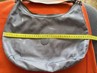 Bolso Hombro Kipling Gris Camuflaje