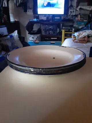 Set di 5 piatti profondi smaltati