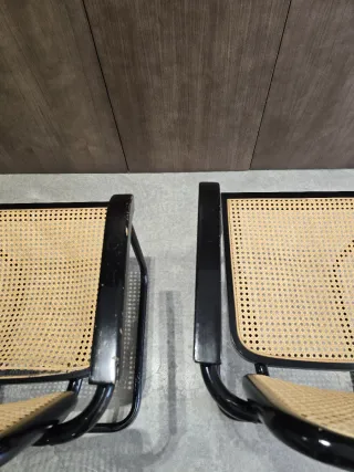 Pack 2 Sillas Comedor Vintage Ratán