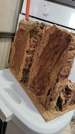 Grande presepe in sughero