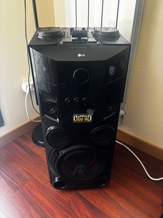 Altavoz LG OM5560 500W Negro