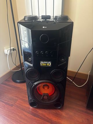 Altavoz LG OM5560 500W Negro