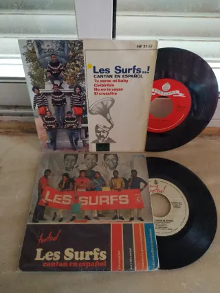Lote Vinili Les Surfs Cantano in Spagnolo
