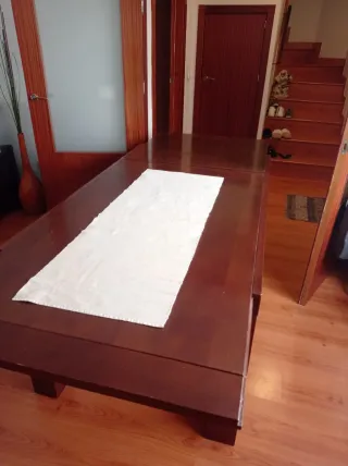 Ganga mesa de salón madera maciza