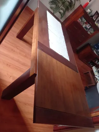 Ganga mesa de salón madera maciza