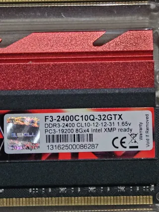 G.Skill DDR3 Trident X 32GB