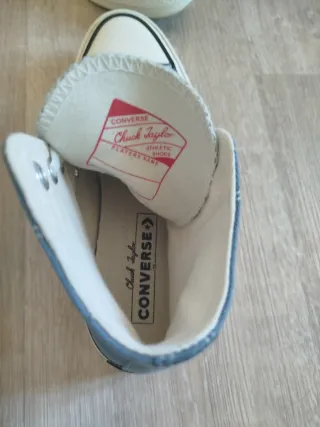 Converse Chuck Taylor Botín Azul. Talla 4 de conve