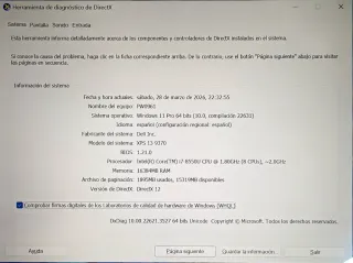 Dell XPS 13 9370 i7 16GB RAM SSD Ultrabook