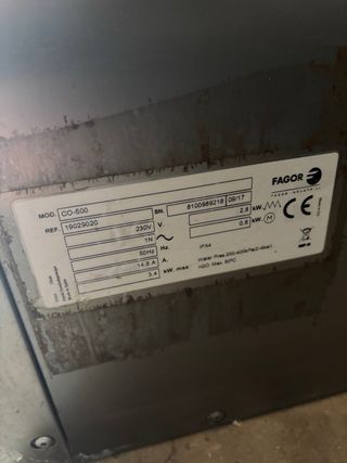 Lavavajillas Industrial Fagor CO-500