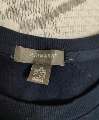 Sudadera azul talla M