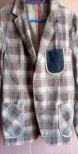 Giacca ragazzo/uomo a quadri