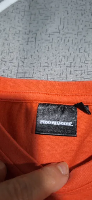 Camiseta Mario Kart Manga Larga 10 Años