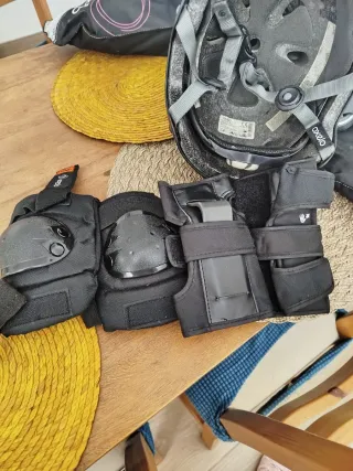 Patines en línea Oxelo Talla 38 + equipo