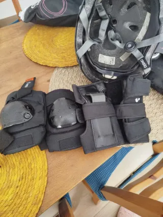 Patines en línea Oxelo Talla 38 + equipo