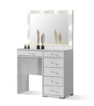 Mesa de comedor ovalada gris y sillas