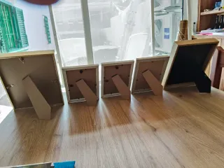 Lote de 5 Marcos de Fotos