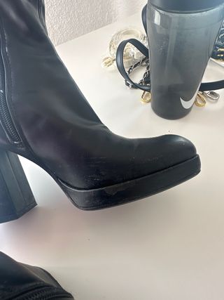 Botines Bershka negros