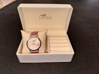 Reloj Lotus Mujer Rosa y Blanco