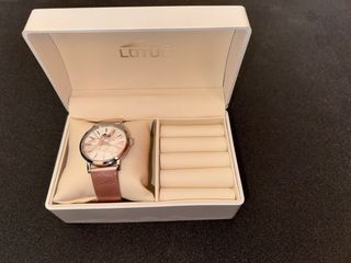 Reloj Lotus Mujer Rosa y Blanco