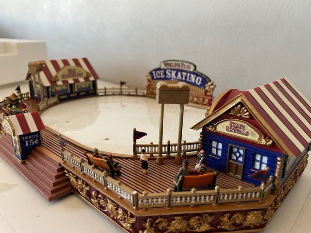 Juguete vintage pista de hielo
