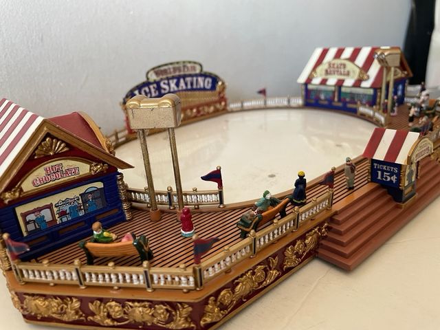 Juguete vintage pista de hielo