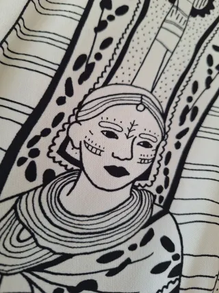 Vestido Bimba y Lola estampado