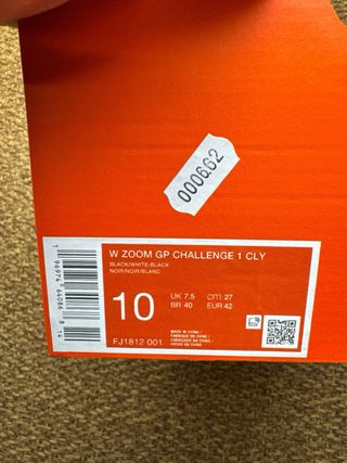 Nike Zoom GP Challenge 1 Cly Scarpe Uomo