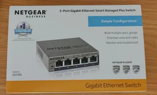 Switch NETGEAR ProSAFE GS105E Gestionado