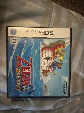 Zelda Phantom Hourglass DS versión Japonesa