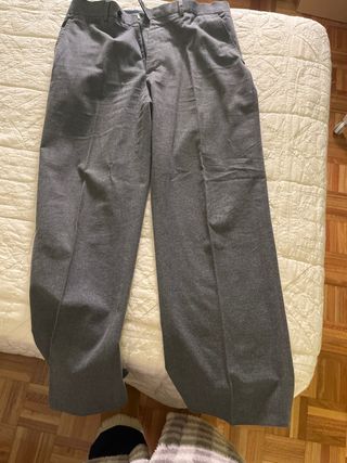 Traje Carolina Herrera Gris Caballero